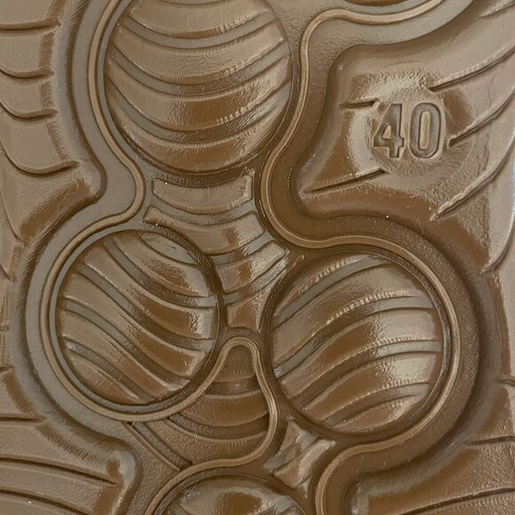 Women's Breathe Solid Color Soft Slip On Knit Orthopedic Sneaker Tan 40 - Picture 8 of 10